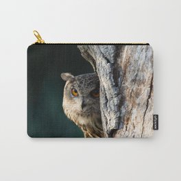 Eagle-owl portrait | Uhu | Bird | Nature photography Carry-All Pouch