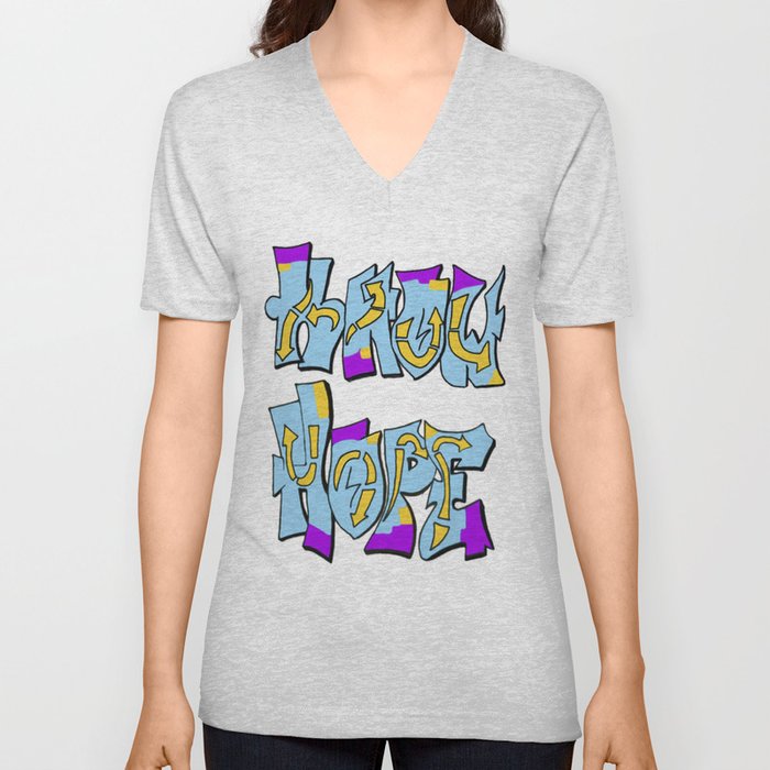 Know Hope V Neck T Shirt