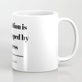 My ambition is handicapped by laziness - Bukowski Coffee Mug