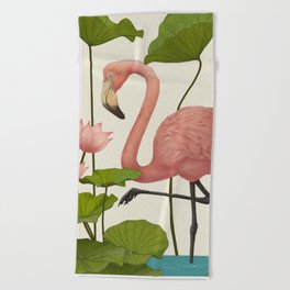 flamingo Beach Towel