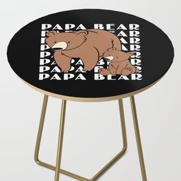 Papa Bear Side Table