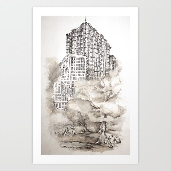 From the Ground Up Art Print