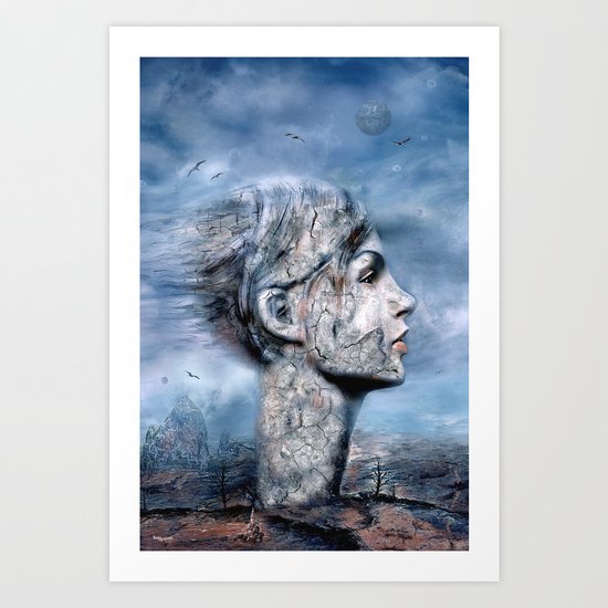 Der Windsturm ! (Solo) Art Print