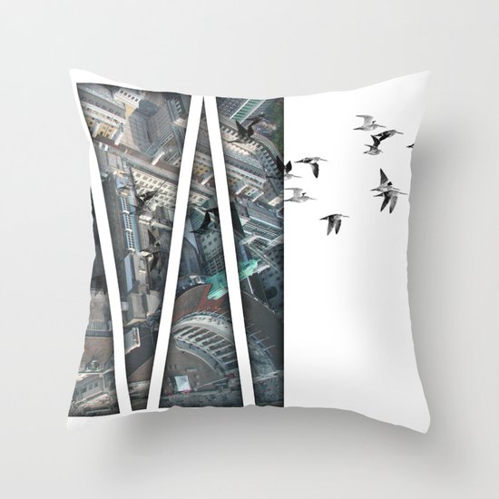 defection Throw Pillow