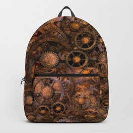 Steampunk Background Backpack