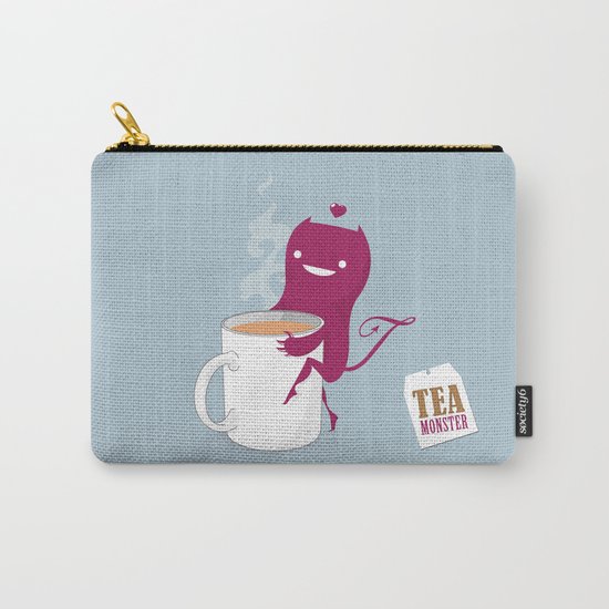 Tea Monster Carry-All Pouch
