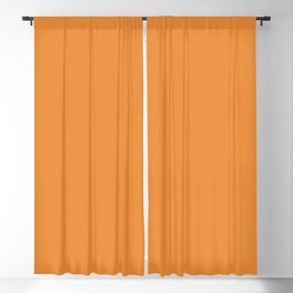 Goblin Eyes Orange Blackout Curtain