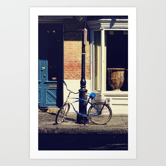 New Orleans Bicycle Art Print