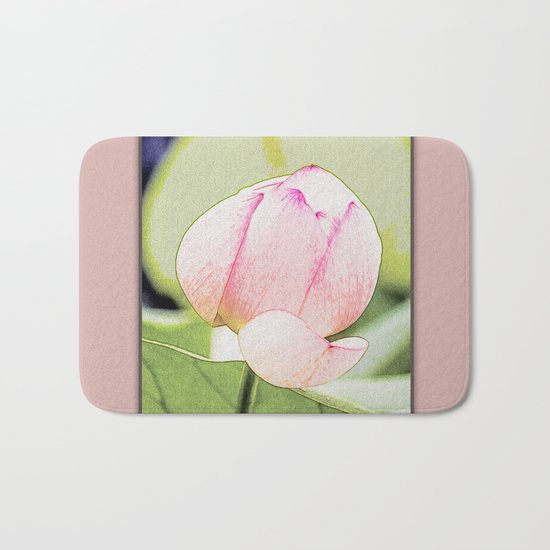 Lotus Bath Mat