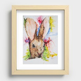 rabbit Recessed Framed Print