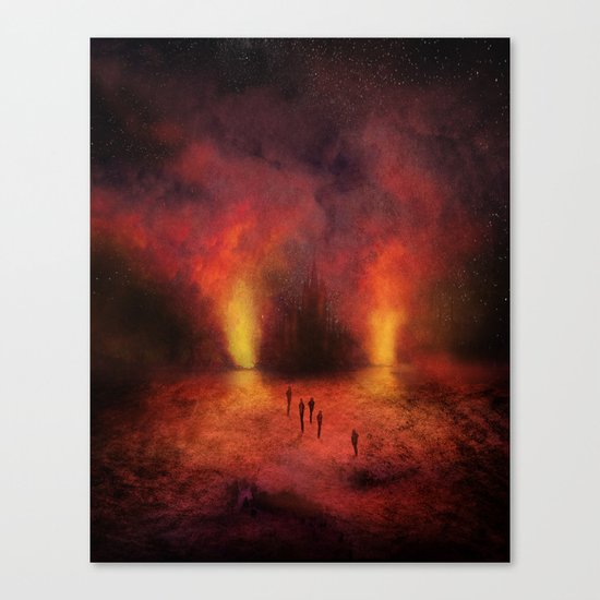 Leaving the past Canvas Print