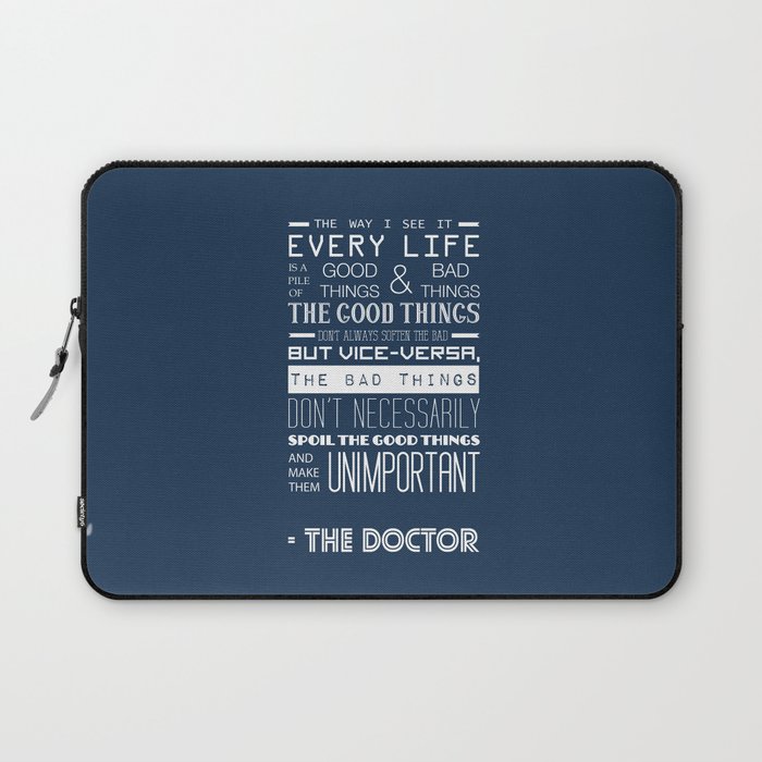 Doctor Who Laptop Sleeve