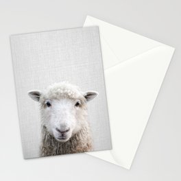 Sheep - Colorful Stationery Card