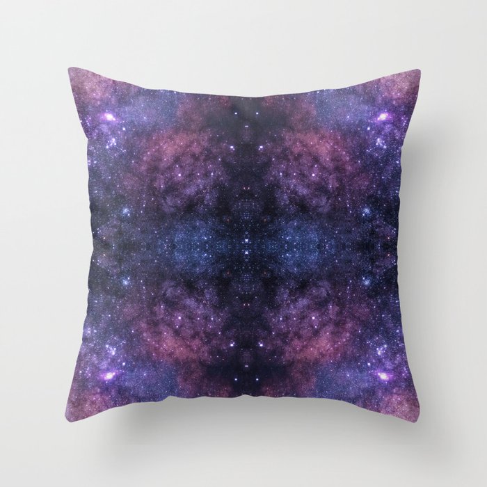 Cosmic Birth Throw Pillow