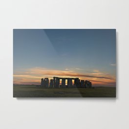 Stonehenge winter solstice Metal Print | Landscape 