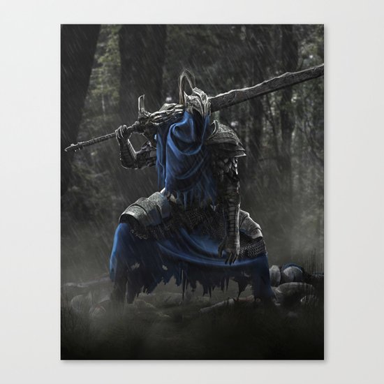 Artorias (Dark Souls fanart) Canvas Print