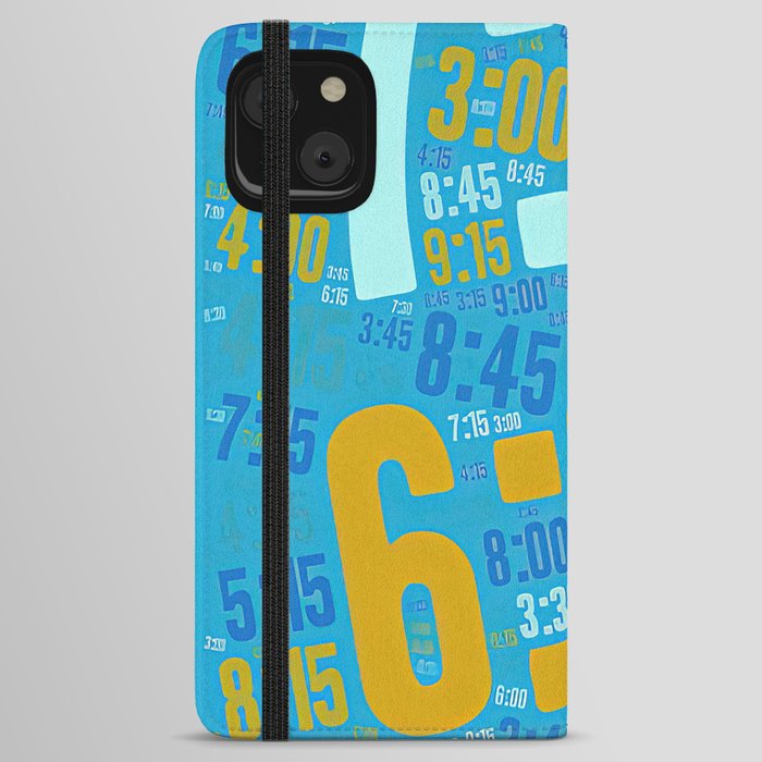 Pace run , number 023 iPhone Wallet Case