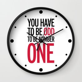 Odd Number Wall Clocks | Society6 Odd Number Wall Clocks | Society6