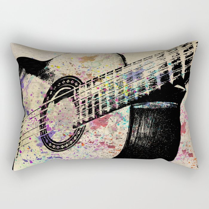 Guitar Rectangular Pillow