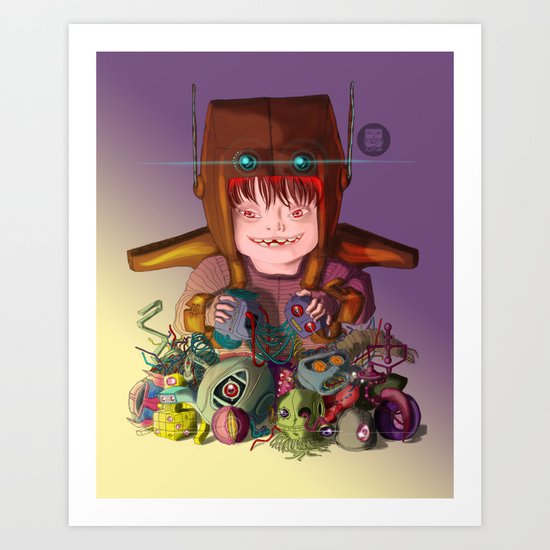 EL DESTRUCTOR Art Print