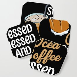 Iced Coffee Obsessed Coaster