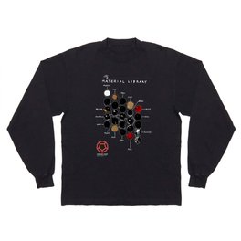 Production Laboratory Asset "Material Library" Long Sleeve T Shirt