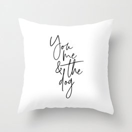 Dog Quote Throw Pillows Society6