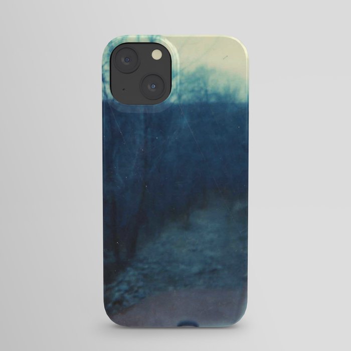 Dirt Road In The Woods iPhone Case