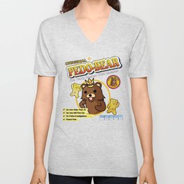 Pombear / Pedobear Crisps V Neck T Shirt