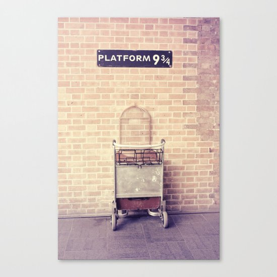Platform 9 3/4 Canvas Print