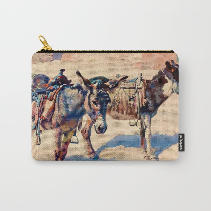 Western Art Vintage “Patience” Carry-All Pouch