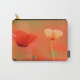 Two poppies 1873 Carry-All Pouch | Nature, Illustration, Photo 