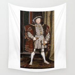 King Henry 8th of England. Wall Tapestry