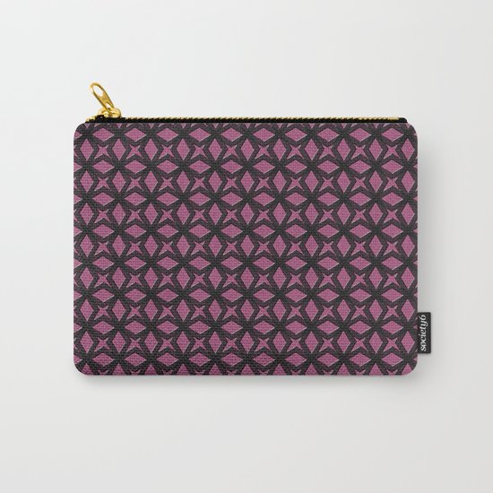 Rose Black Replay Carry-All Pouch