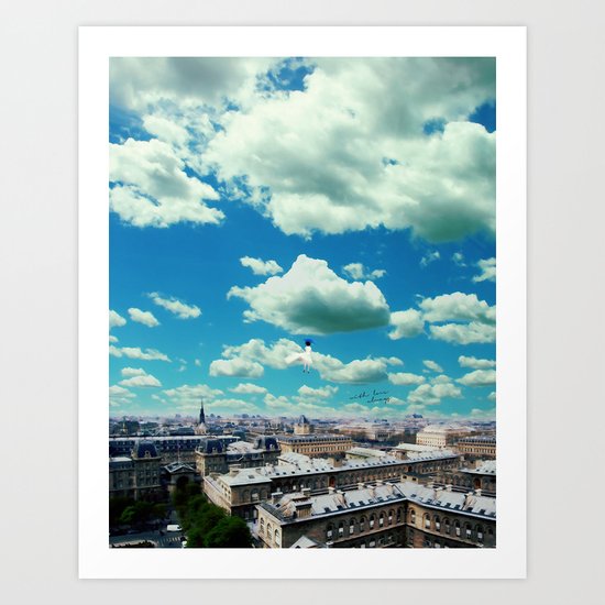 With love, forever yours. Art Print