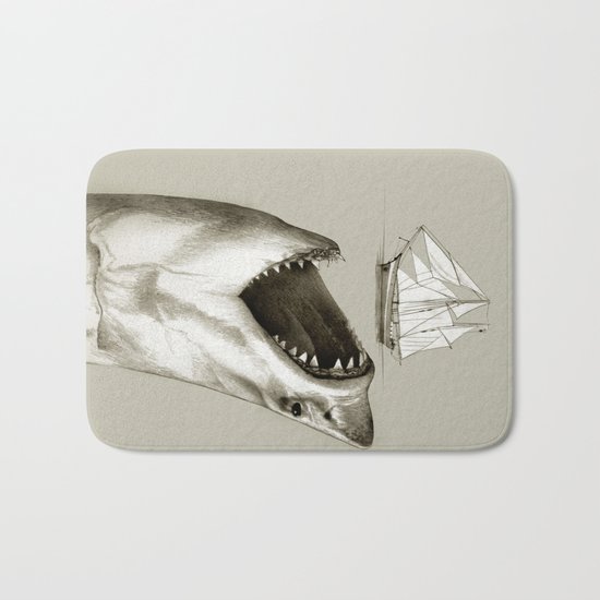 shark Bath Mat