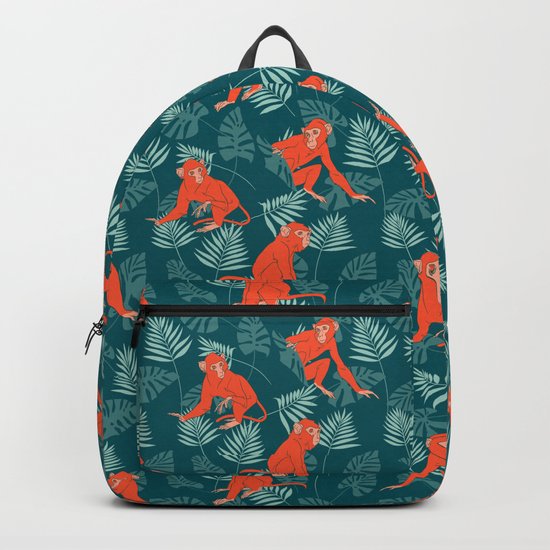 Monkey Forest Backpack