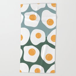 Egg Pattern  Beach Towel