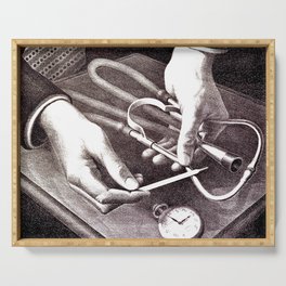 Grant Wood - Family Doctor Serving Tray