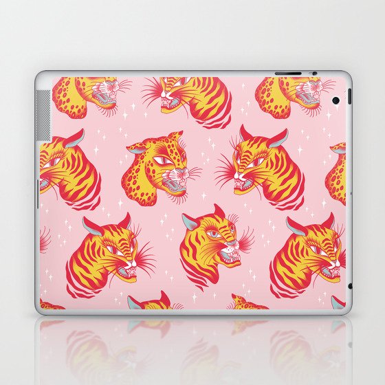 Tigerpop pattern Laptop & iPad Skin
