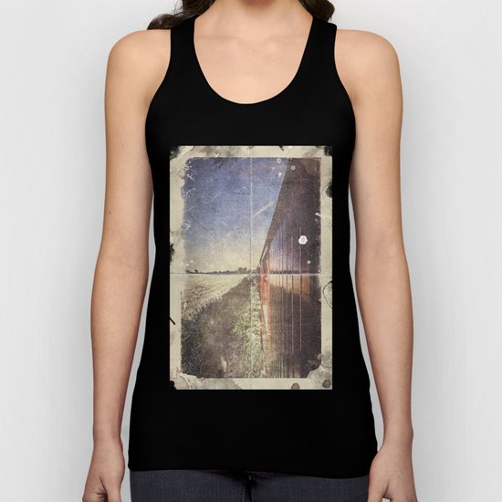 My folded escape Unisex Tank Top