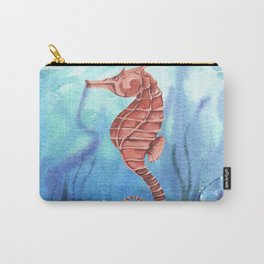 Beautiful Underwater Sea horse Carry-All Pouch
