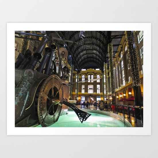 Hay's Galleria London Art Print