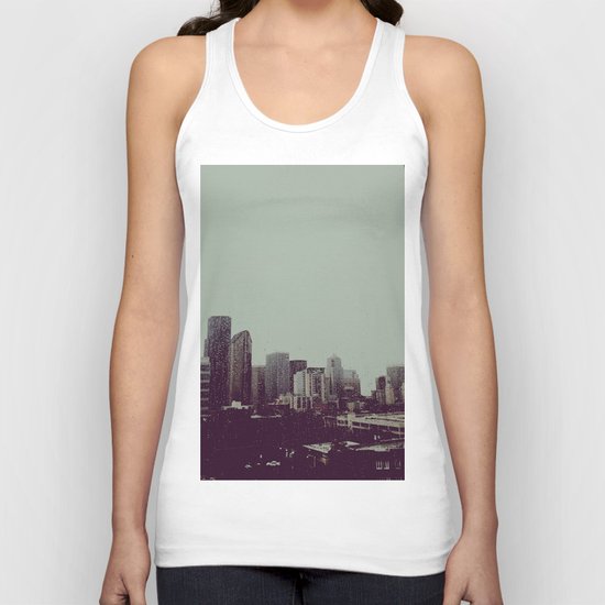 Sleepy Seattle Unisex Tank Top