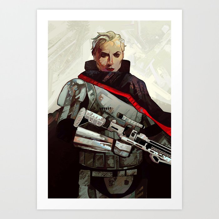 captain phasma art print by madebybon society6 captain phasma art print by madebybon