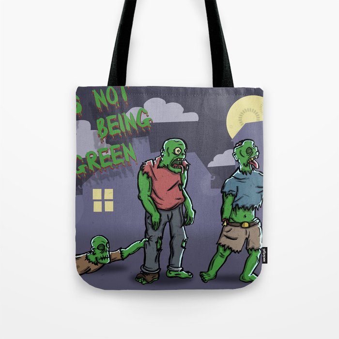 It's Not Easy Being Green Tote Bag