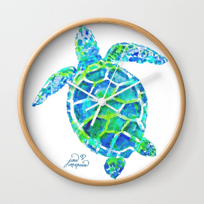 Sea turtle Wall Clock