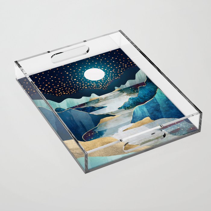 Moon Glow Acrylic Tray