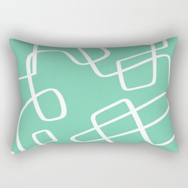 Abstract minimal line drawing 3 Rectangular Pillow