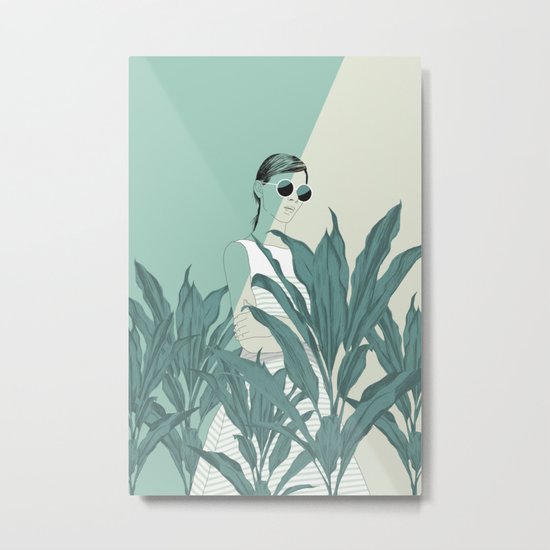The Blue Nature Metal Print